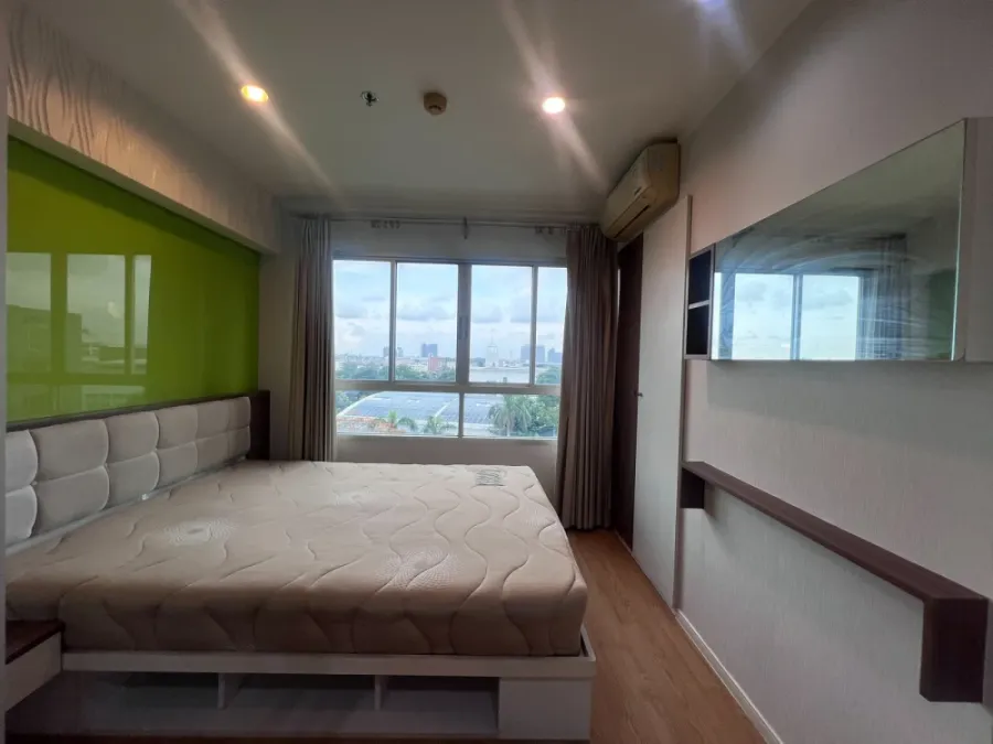 For rent: Lumpini Ville Lasalle-Barring, 7th floor, fully furnished, very livable. Book now! (Urgent!)
