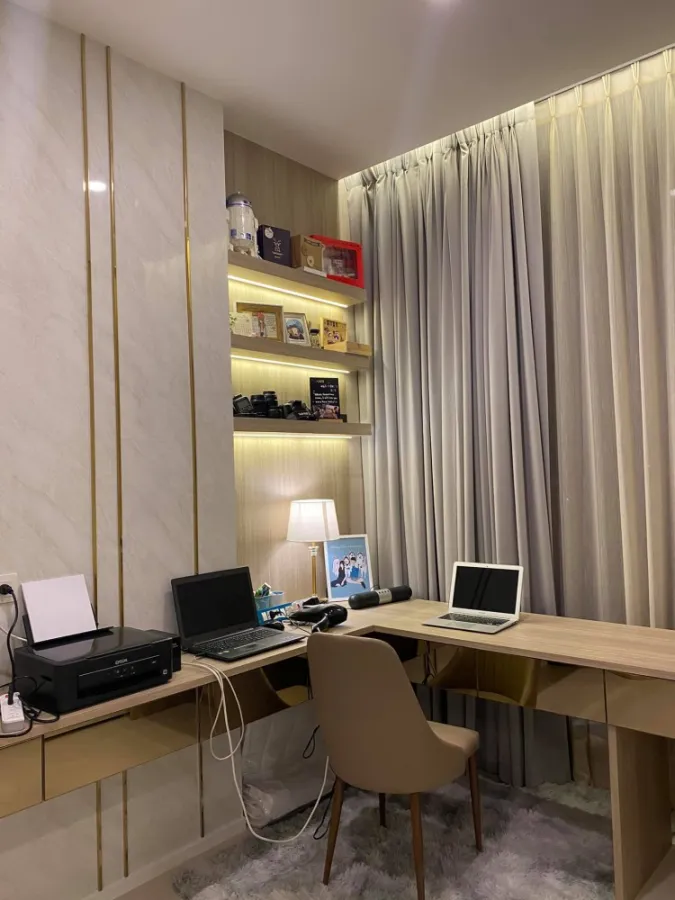 ให้เช่า คอนโด แมสซารีน รัชโยธิน built in ทั้งห้อง จัดเต็มสุดๆ ห้องใหม่ ไหม่เคยปล่อยเช่า จองเลยจ้า