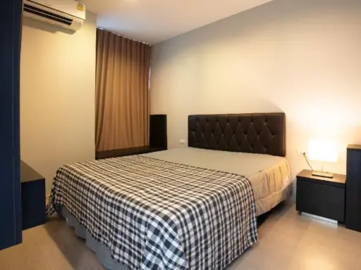 For rent: Rhythm Sukhumvit 44/1, 12th floor, north side, BTS view, fully furnished, nice to live in. Book now, don't miss it, hurry up. images