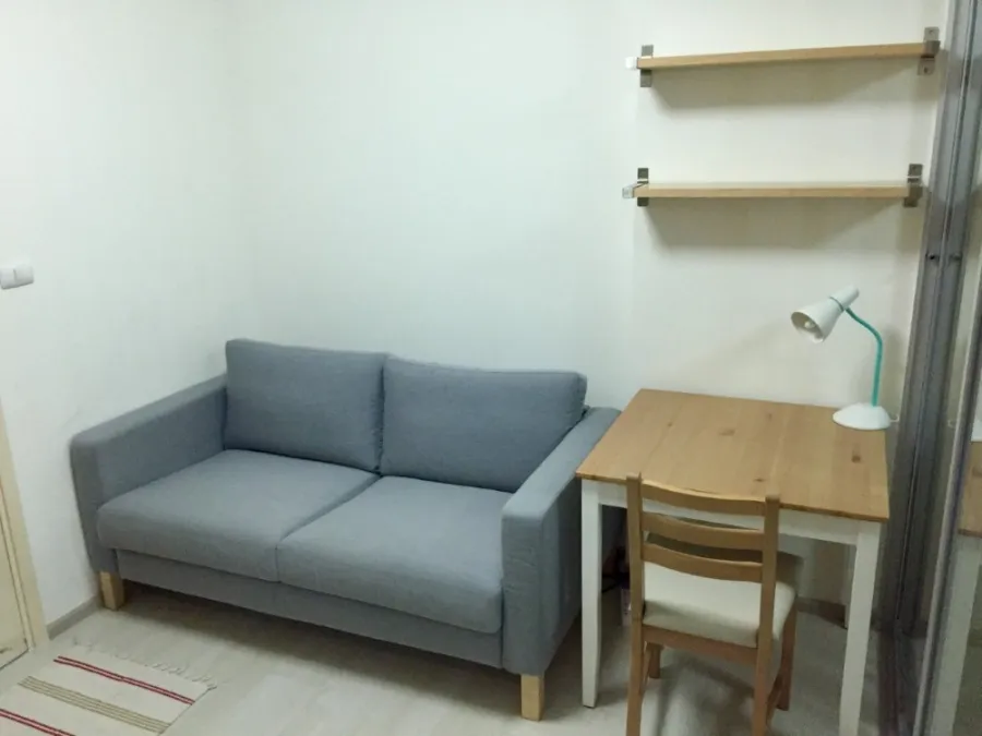 For rent, Aspire Lat Phrao 113, 7th floor, beautiful view, fully furnished room, ready to move in. Hurry and reserve now before it slips away.