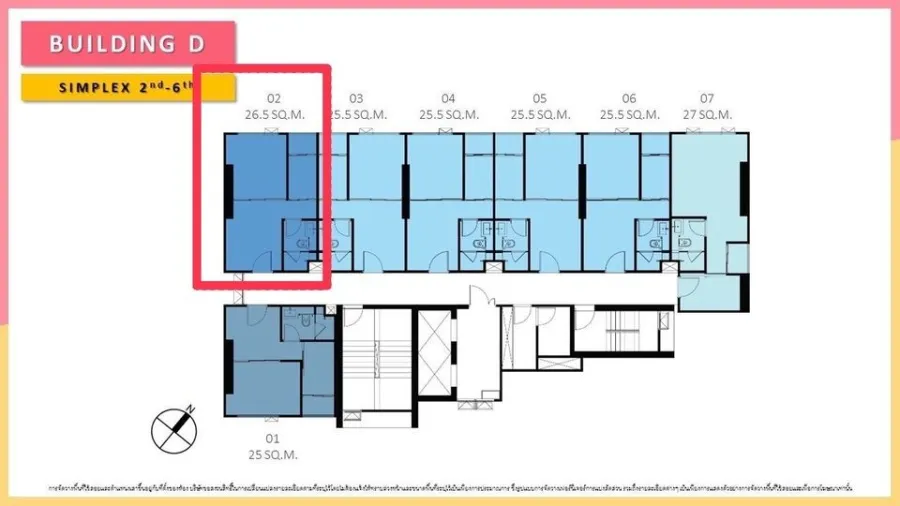 ขายดาวน์ The Origin Plug & Play รามอินทรา ขนาด 25.9 sq.m. Simplex ชั้นเดียว อย่าพลาดเด็ดขาด