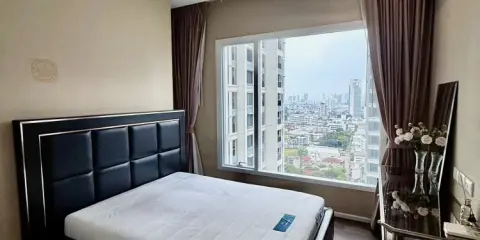 ให้เช่า The saint residences ห้องกว้างขวาง ชั้นสูง ได้วิวสวย พร้อมเฟอร์นิเจอร์คุณภาพ รีบจองเลย