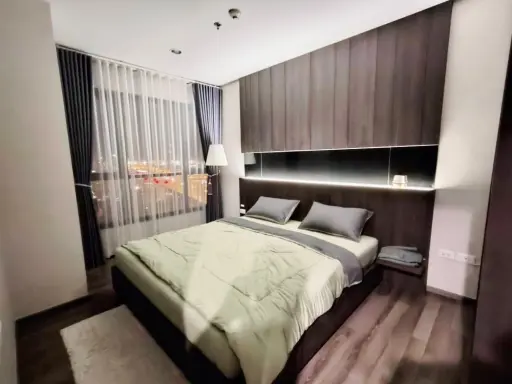 ขาย ให้เช่าคอนโด The Base Park West 2 นอน 1 น้ำ ชั้น 16 Pool View And City View รีบมาจับจอง