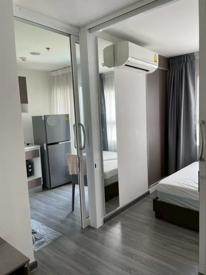 Condo for rent at The Trust @ BTS Erawan. Ready to move in, fully furnished with appliances. Book now! Don't miss this opportunity.
