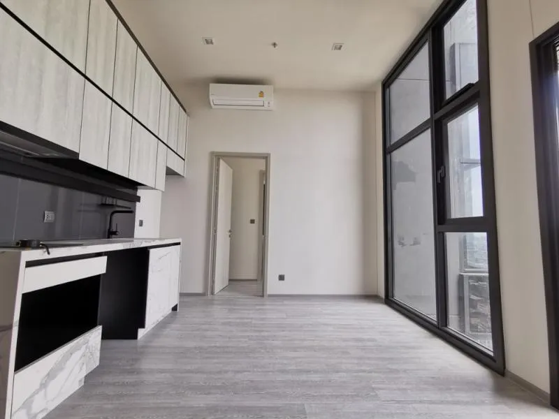 Urgent sale/rent, Condo The Line Sukhumvit 101, beautiful clear view, river view, excellent location, next to BTS. Don't miss it.