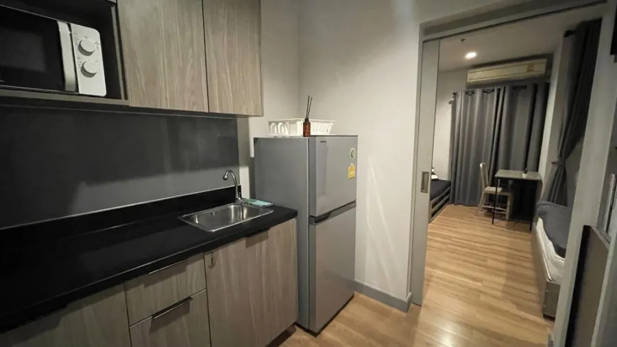 Condo for rent, Chapter One Midtown Lat Phrao 24, studio room, high view, not blocked, friendly price, can reserve.