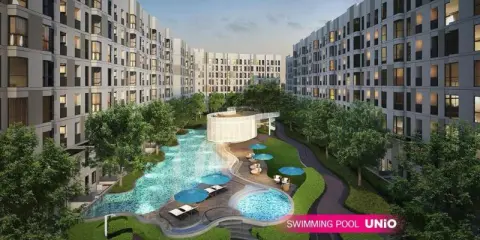 ด่วน !!! ให้เช่าคอนโด Unio สุขุมวิท72 ใกล้ BTS ห้องสวย วิวเมือง เฟอร์ครบ พร้อมอยู่