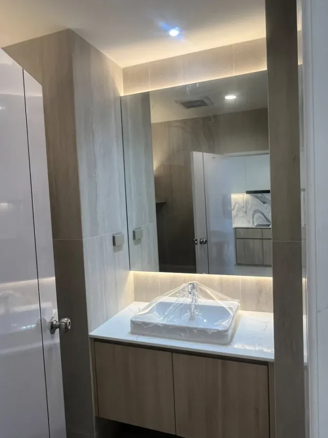 For rent, Villa Ratchadevi, a nice condo, well-built interior, fully furnished, just bring your bags!!