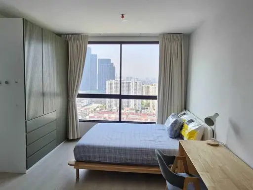 ให้เช่า Elio Del Nest ตึก G ชั้น 23 ได้วิวเมืองสวยจากมุมสูง พร้อมเฟอร์ฯสไลต์มินิมอล แบบนี้ต้องจอง
