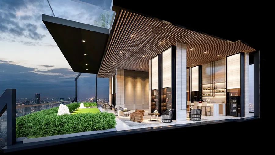 Sale down a special price, Impression Ekamai-Sukhumvit 61, a new project in the heart of the city, worth the investment, urgently book !!