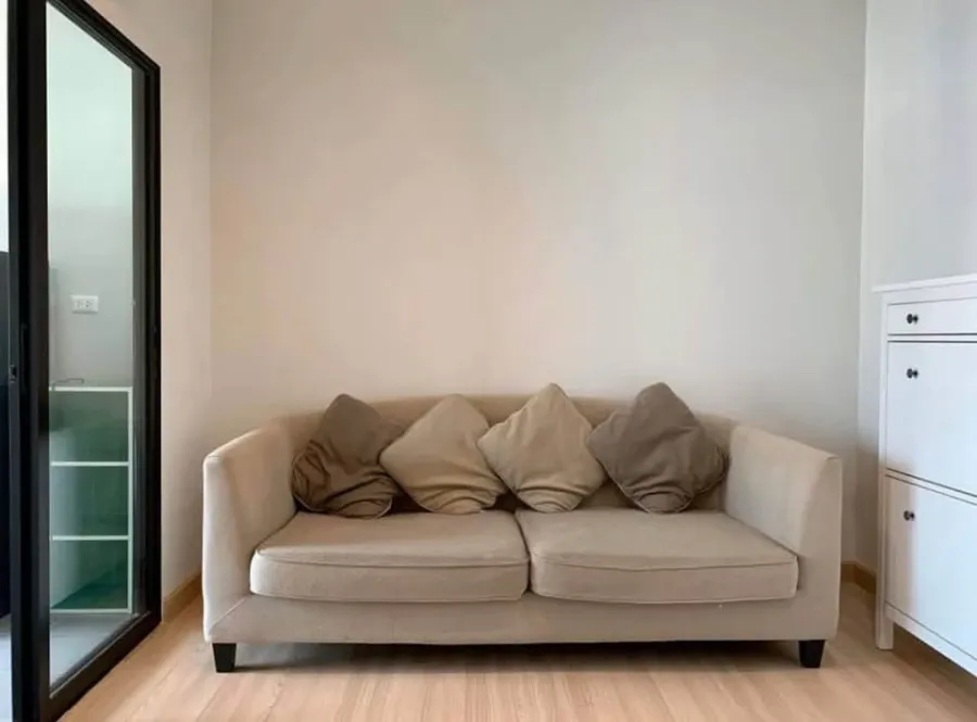 For sale: The Niche Mono Ratchavipa, 19th floor, beautiful view, no buildings blocking the view, fully furnished, ready to move in, reserve now!