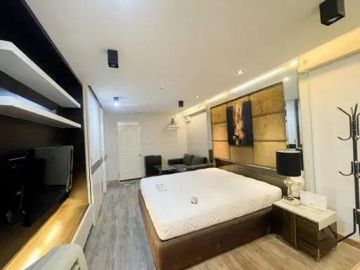 Condo for rent, City Home Ratchada-Pinklao. (Charansanitwong 95/1) Newly decorated room, fully furnished. Hurry up to reserve.