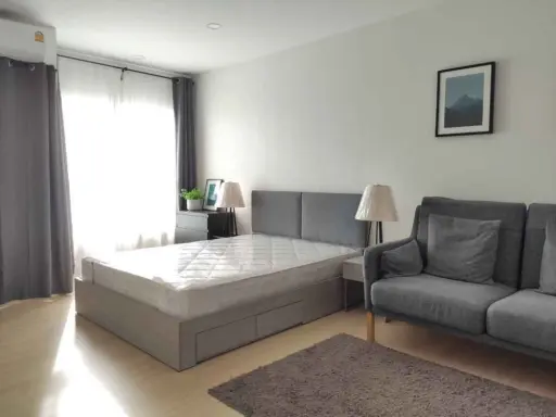 For rent Supalai Veranda Ramkhamheang, new room, 30 sq m., Building A, next to BTS, stadium view, hurry to reserve before it slips out. images