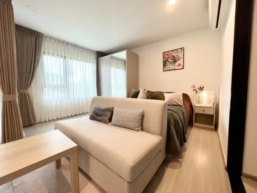 Sell Aspire Sukhumvit - On Nut The most natural open view furniture You need to hurry up and reserve it. images