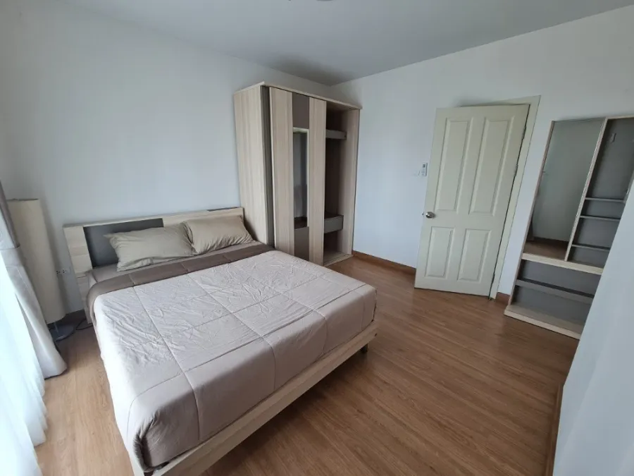 For rent, Supalai City Resort, Phra Nang Klao Station - Chao Phraya, 2 bedrooms, beautiful room, fully furnished, ready to move in.