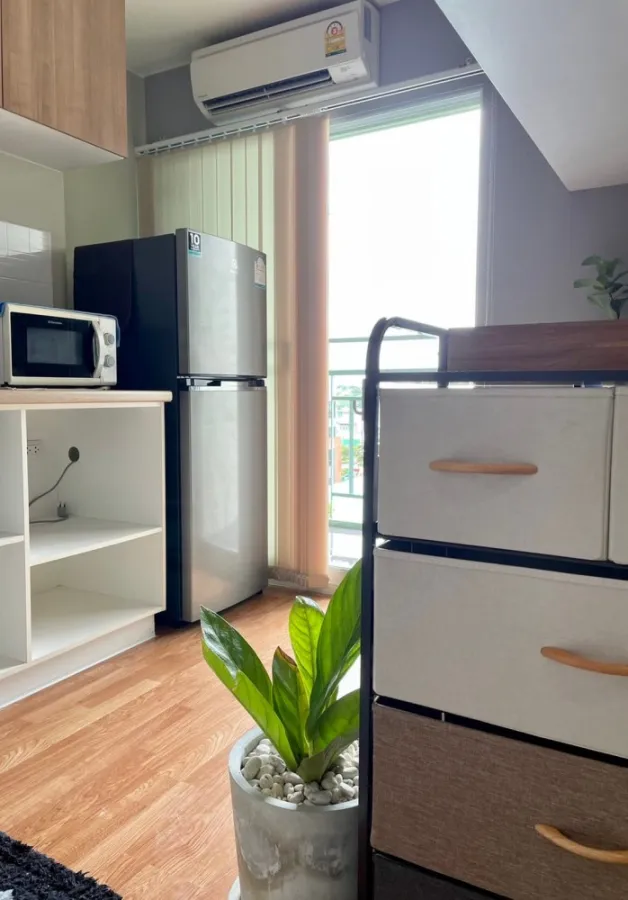 Condo for rent, Lumpini Nawamin, Sriburapha, 5th floor, beautiful room, ready to move in, friendly price, don't wait, book now!!