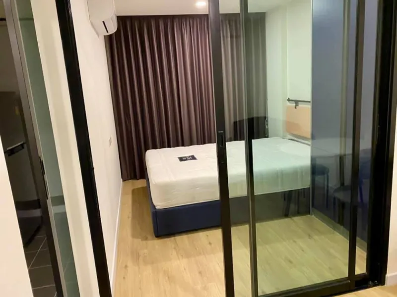 For Rent Attitude BU 1 ห้องนั่งเล่น 1 ห้องน้ำ ชุดครัว build-in ชั้น 7 ได้วิวมอกรุงเทพ สวยมาก จองด่วน