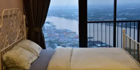 ให้เช่าคอนโด เดอะ โพลิแทน รีฟ ห้องแต่งสวย ชั้น36 วิวแม่น้ำ พร้อมเฟอร์นิเจอร์ built-in ราคาดี เช่าเลย