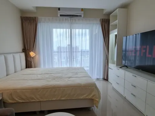 ให้เช่า คอนโด อัสสกาญจน์เพลส ศรีนครินทร์ ชั้น 35 วิวเมือง ชั้นสูง วิวสวย พร้อมอยู่ จองด่วน!!