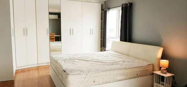 ให้เช่า Regent Home 22 สุขุมวิท 85 ห้องมุม แบบ Combine แบ่งสัดส่วนลงตัว เฟอร์นิเจอร์ครบ วิวโล่งนอกโครงการ ไม่มีตึกบัง อากาศดี เห็นรถไฟฟ้า จองเลย images