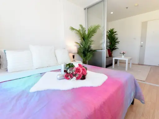 Quick sale!! Condo Lumpini Ville Ramkhamhaeng 60/2, 12th floor, Building A, high floor, beautiful view, hurry and book now!! images