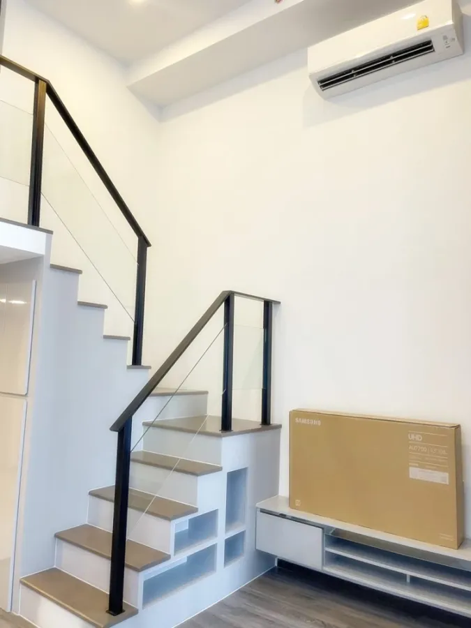 For rent!! Condo Knightsbridge Space Ratchayothin, Duplex room, 14th floor, ready to move in immediately, don't miss it!!