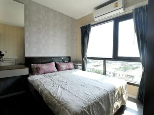 Condo for rent, The Stage, Tao Poon Interchange, nice room, fully furnished, affordable price, I can tell you that you shouldn't miss it.