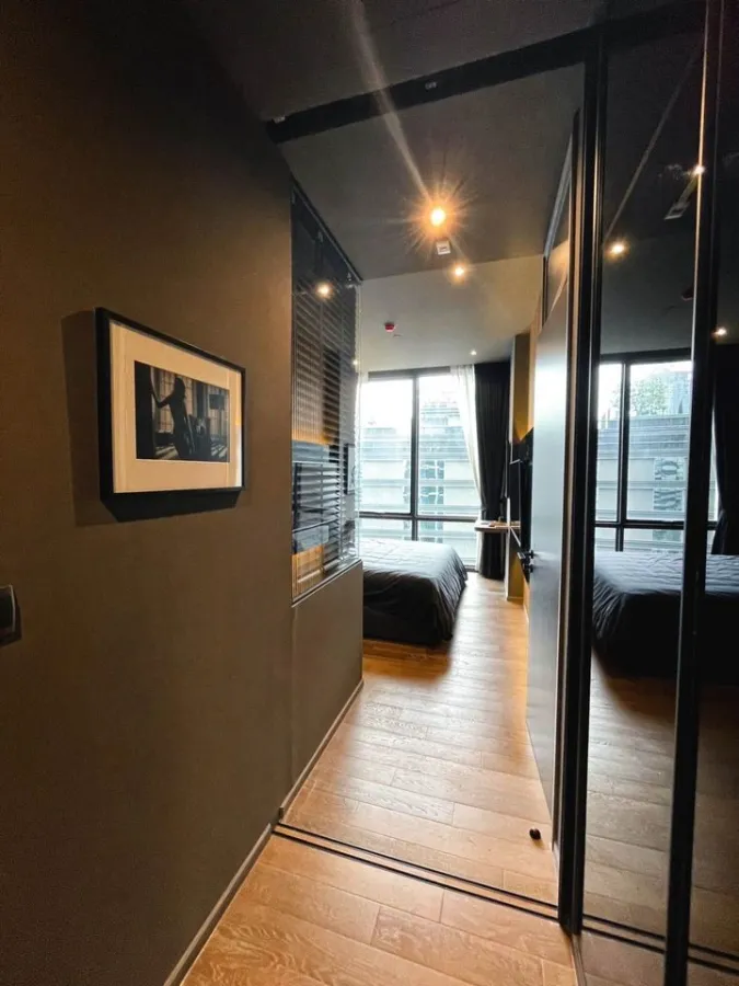 Condo for sale or rent, Munich Langsuan, luxuriously decorated, modern style + wide loft, if you miss it you will regret it.