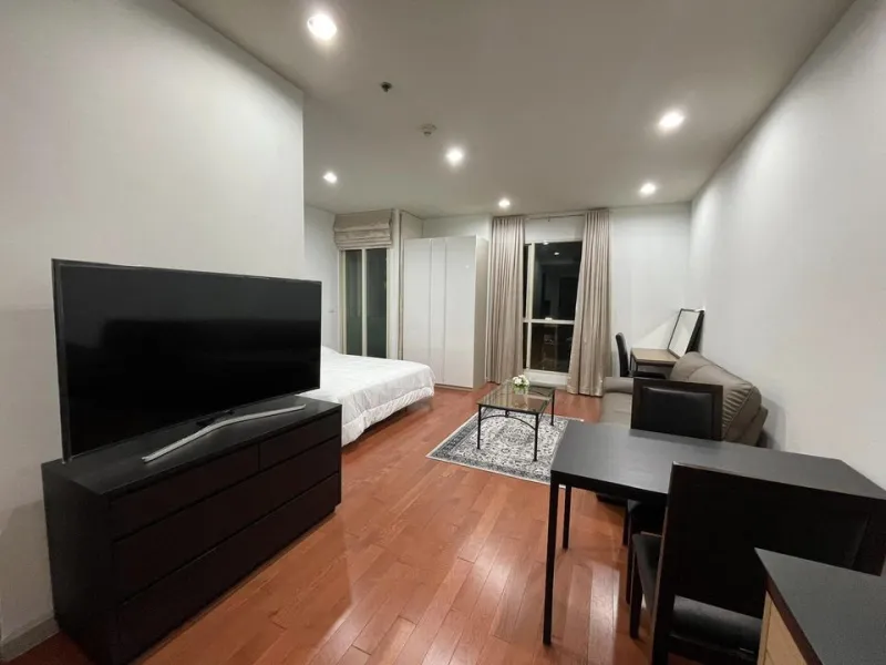 ให้เช่า The Address Chidlom ห้อง STUDIO ตกแต่งด้วยเฟอร์นิเจอร์อย่างดี น่าอยู่ขนาดนี้ ต้องจองด่วนๆ