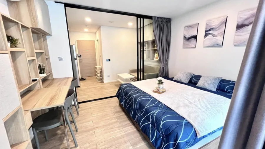 ให้เช่า Kave Town Space ชั้น 4 วิวใน ห้องสวย แต่งครบ พร้อมเข้าอยู่ สนใจรีบจองเลย