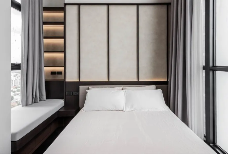 For sale for rent Park Origin Thonglor 10 DUPLEX rooms, beautifully decorated, simple and elegant, good like this, hurry and reserve before you miss o