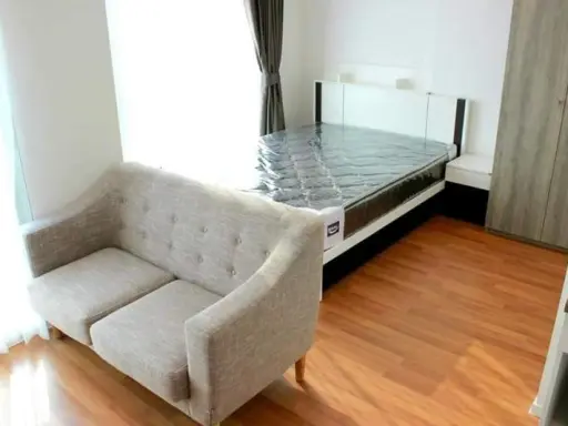 Urgent for rent !! Condo Lumpini Place Bangna Km. 3, furniture and appliances. Beautiful room, elegant style, book now !!
