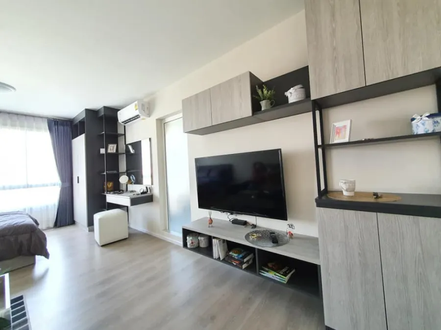 For Rent ดีคอนโด แคมปัสโดม รังสิต เฟส 3 ห้องสวยมากกก ตกแต่งพร้อมเฟอร์นิเจอร์ครบ ไม่จองเสียใจแทน