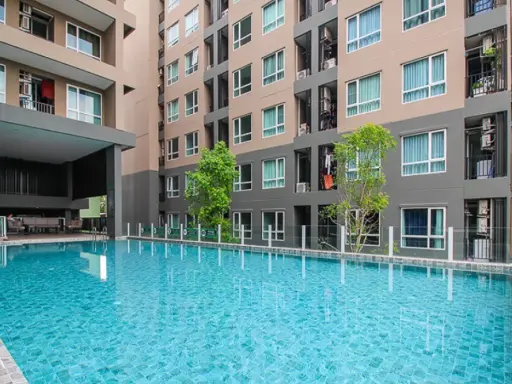 Condo for sale, Regent Home Sukhumvit 97/1, corner room, new, never lived, near BTS, good location, hurry to reserve!!