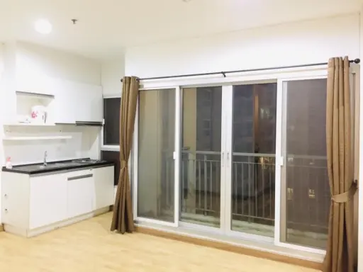 For Sale The Parkland Taksin - Tha Phra, empty room, 20th floor, size 35 sq.m., beautiful room, good condition, buy now