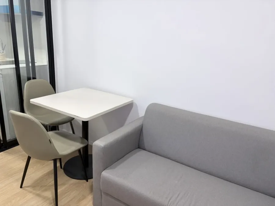For rent: Atmoz Kanaal Rangsit, 2nd floor, exterior view, fully furnished. Book now!