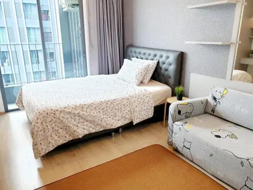 Condo for rent, Ideo Q Chula-Samyan, fully furnished, good location, ready to move in immediately, don't miss it.