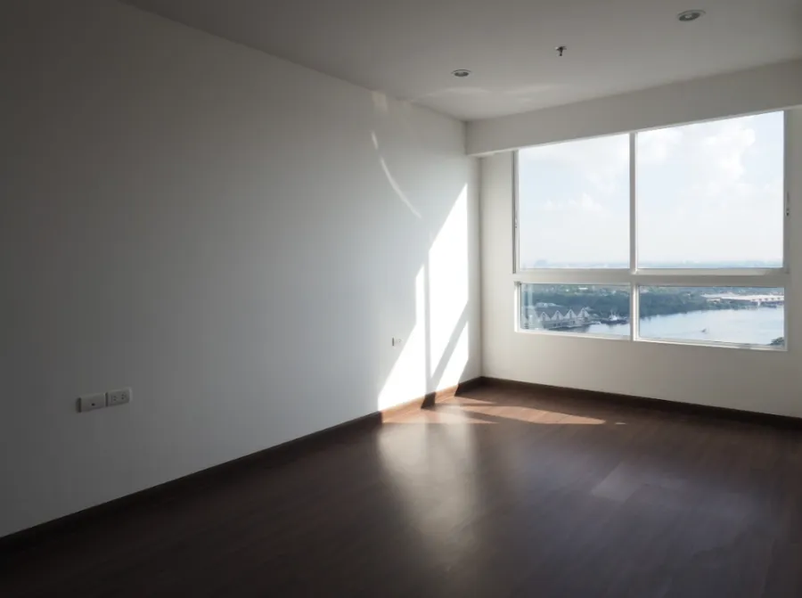 Condo for rent, Supalai Prima Riva, high floor, beautiful view, complete built-in furniture, don't wait.
