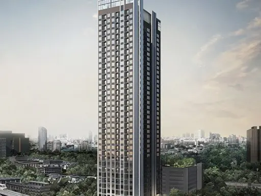For rent, New Noble Ngamwongwan, 1 bedroom, 1 bathroom, ready to move in, fully furnished, hurry to book now.