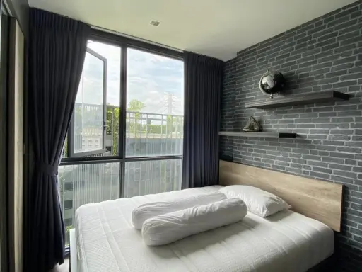 ปล่อยเช่าคอนโด The Line วงศ์สว่าง ห้องตกแต่ง สไตล์ loft build in ครบจบทีเดียว รีบมาจองเลย images