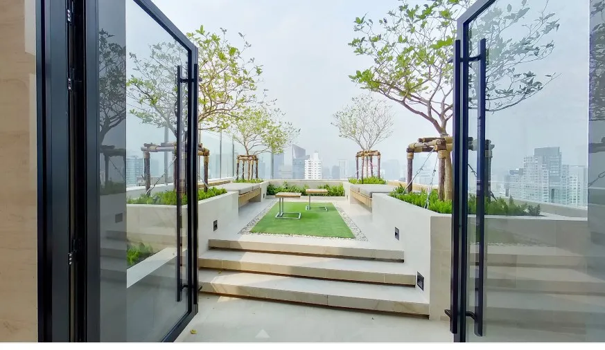 For sale, for rent, Maru Ekkamai 2, 11th floor, 2 bedrooms, fully furnished, ready to move in, reserve now, don't miss out.