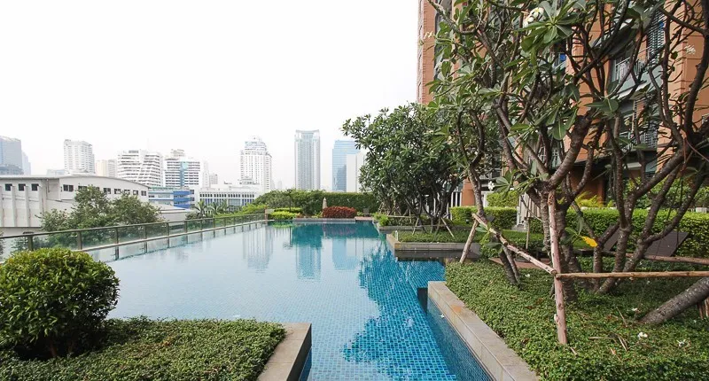 For sale, for rent, luxury condo, Villa Asoke, 37-38th floor, corner room, the most beautiful view on the floor, luxuriously decorated, hurry and rese