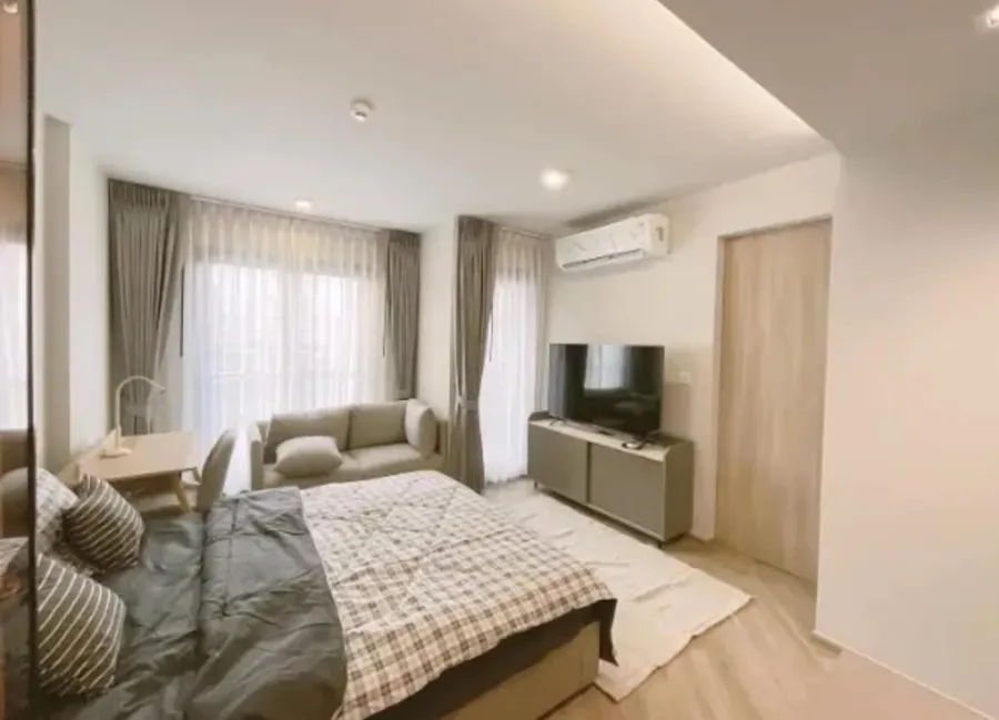 For rent Chapter Thonglor 25 ห้อง STUDIO มาพร้อมตู้เสื้อผ้า Buit-In ขนาดใหญ่ น่าอยู่มาก รีบจับจองเลย