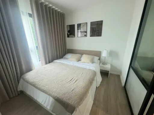 For rent!! ICONDO Active Phatthanakan, 4th floor, Building B. Beautiful and very livable. Fully furnished. Ready to move in. Reserve now!! images