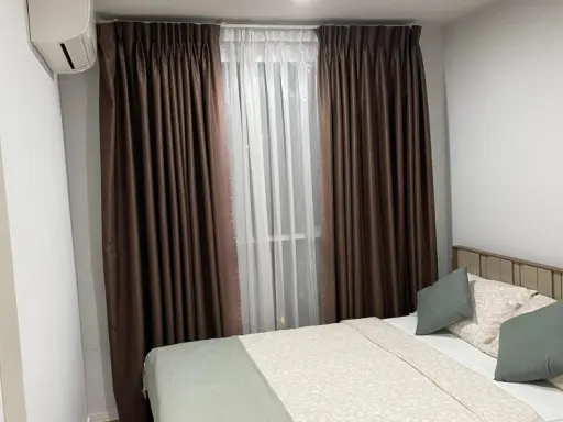 Condo for rent, Lumpini Place Bangna Km. 3, nice room, fully furnished, electrical appliances. Just come and move in.