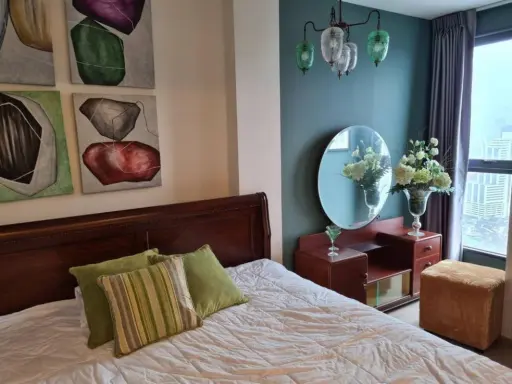 Condo for rent, Ideo q chula, nice room, complete facilities come at the lowest price Book now
