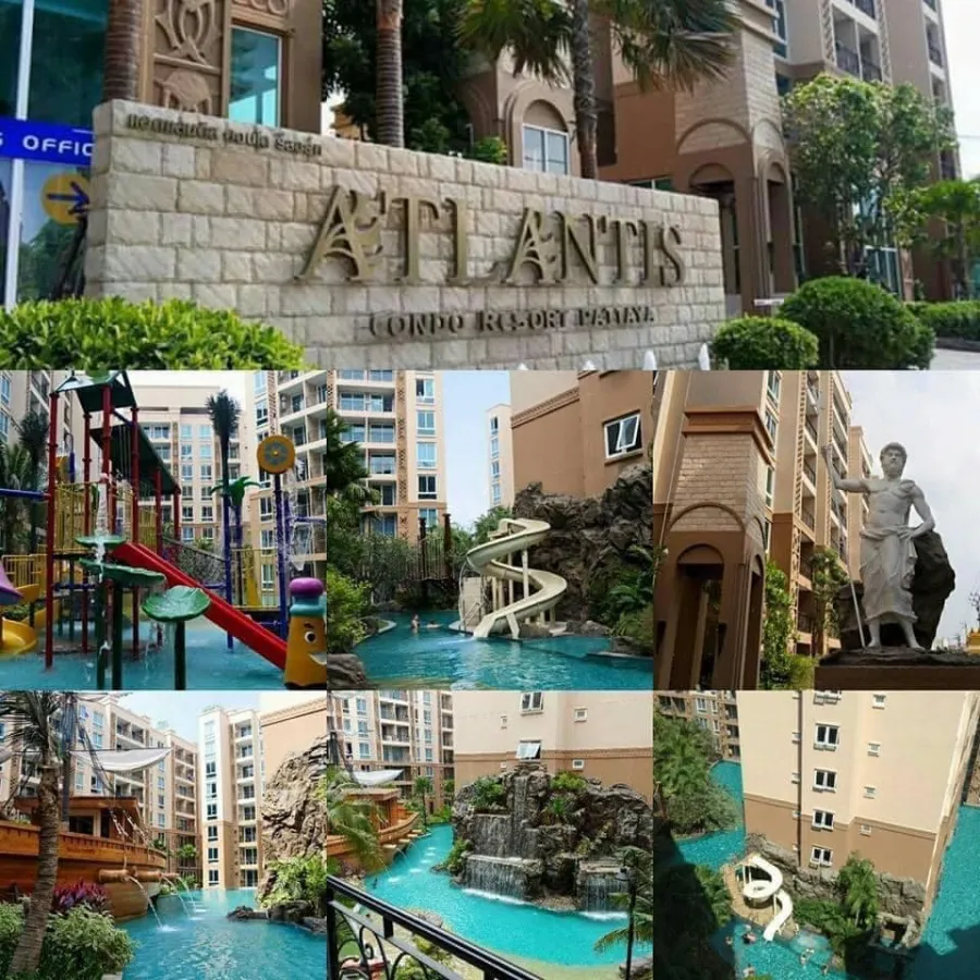 ขายให้เช่า แอทแลนทิส คอนโด รีสอร์ท พัทยา (จอมเทียน) ห้องแต่งเรียบง่าย น่าอยู่ เฟอร์นิเจอร์ครบ