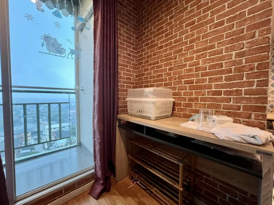 Condo for sale, Lumpini Park Petchkasem 98, Building B, 15th floor, size 23.50 sq m. City view, complete facilities.