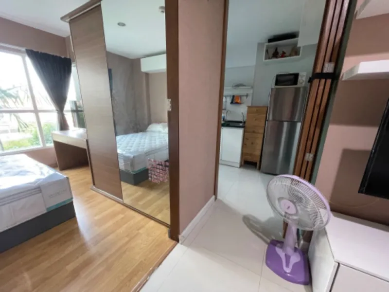 ขาย แอสปาย ศรีนครินทร์ ห้องน่าอยู่ ตกแต่งอย่างดี เฟอร์นิเจอร์ครบครัน มาแต่ตัวเข้าอยู่ได้เลยจ้า