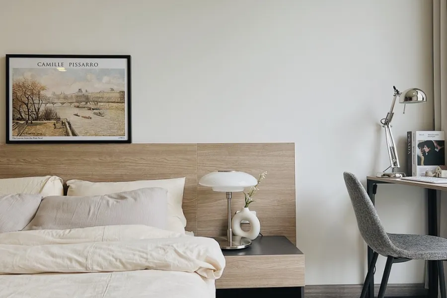 Condo for rent: Flexi Sathorn - Charoen Nakhon. The room is decorated in a minimalist style, shady, so nice to live in. Reserve now.